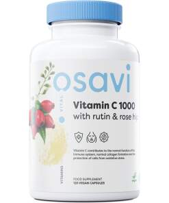 Vitamin C1000 with Rutin & Rose Hip - 120 vegan caps