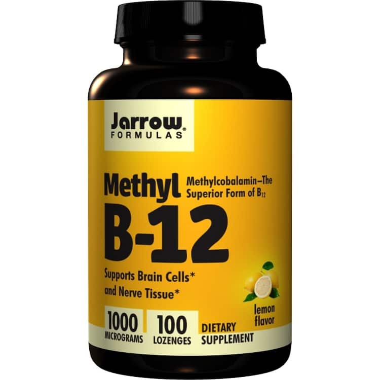 Jarrow Formulas - Methyl B-12 1000mcg - 100 lozenges