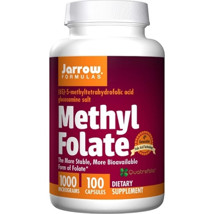 Jarrow Formulas - Methyl Folate 1000mcg - 100 caps