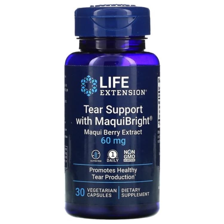Life Extension - Tear Support with MaquiBright (Maqui Berry Extract)