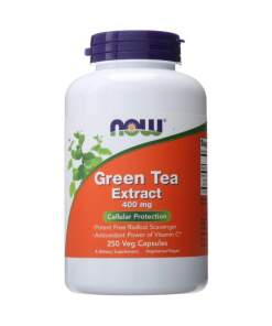 NOW Foods - Green Tea Extract 400mg - 250 vcaps