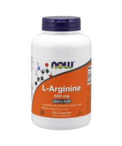 NOW Foods - L-Arginine 500mg - 250 caps