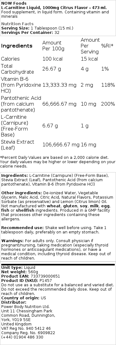 1000mg Tropical Punch - 473 ml.