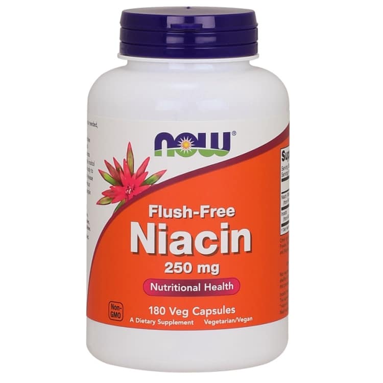 NOW Foods - Niacin Flush-Free 250mg - 180 vcaps