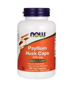 NOW Foods - Psyllium Husk 500mg - 200 vcaps