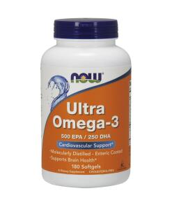 NOW Foods - Ultra Omega-3 - 180 softgels
