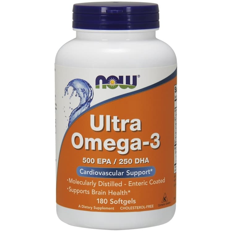 NOW Foods - Ultra Omega-3 - 180 softgels