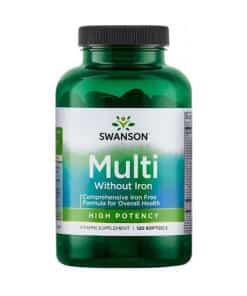 Swanson - Multi Without Iron - 120 softgels