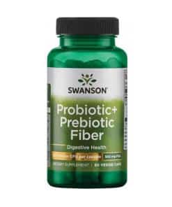 Swanson - Probiotic+ Prebiotic Fiber - 60 vcaps