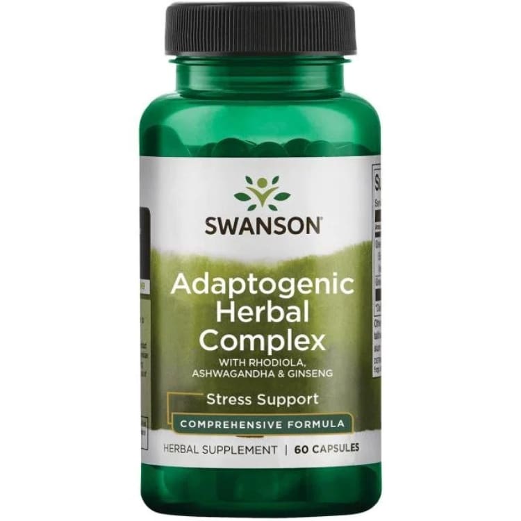 Swanson - Rhodiola Ashwagandha Ginseng Complex 60 caps
