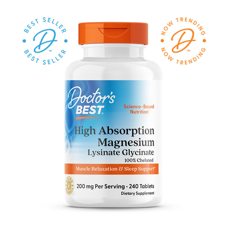 Doctor's Best - Højoptageligt Magnesium
