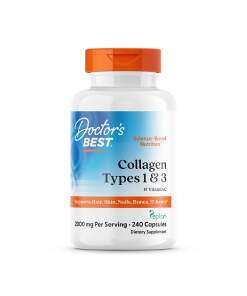 Doctor's Best - Kollagen Type 1 og 3 med Peptan og C-vitamin