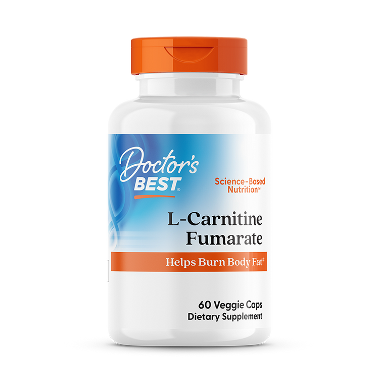 Doctor's Best - L-Carnitin Fumarat med Biosint Carnitiner - 60 kapsler