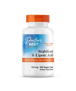 Doctor's Best - Stabiliseret R-Lipoic Acid med BioForbedret Na-RALA