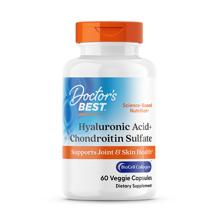 Doktor's Bedste - Hyaluronsyre + Chondroitinsulfat med BioCell Collagen - 60 kapsler