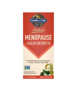 Garden of Life - Herbals Menopause + Hair Growth - 30 vegan softgels