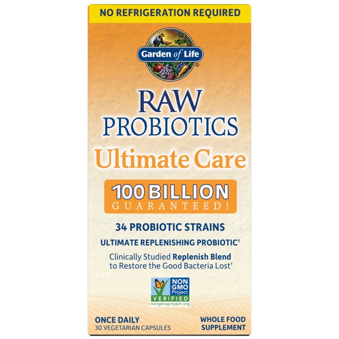 Garden of Life - Raw Probiotics Ultimate Care - 30 kapsler