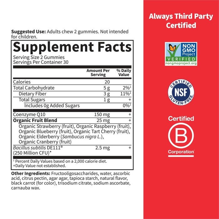 Jordbær - 60 gummies