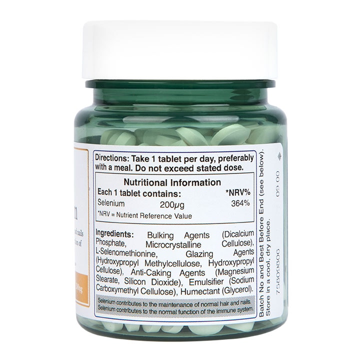 Holland & Barrett - Selenium, 200mcg - 240 tablets - Slika 3