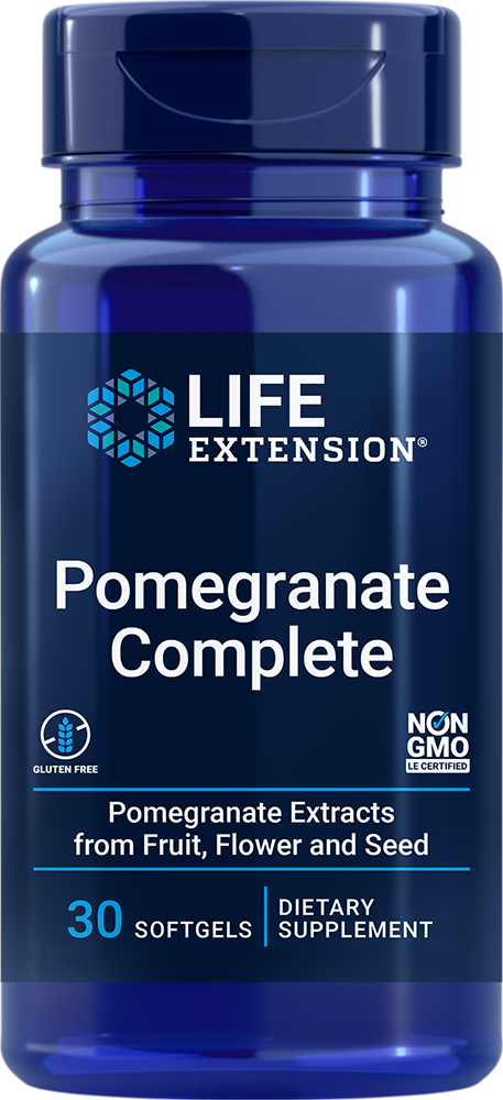 Life Extension - Granatæble Komplet - 30 bløde kapsler
