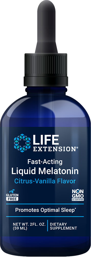 Life Extension - Hurtigvirkende Flydende Melatonin