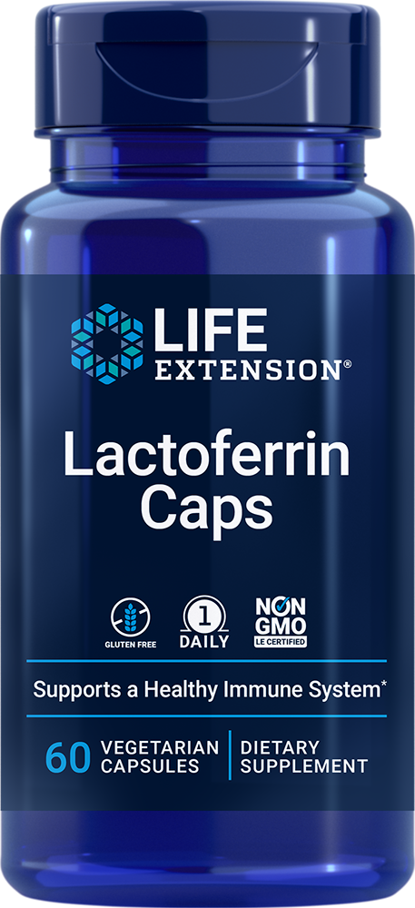 Life Extension - Lactoferrin Kapsler - 60 kapsler