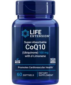 Life Extension - Super-Absorbable CoQ10 (Ubiquinone) med d-Limonene