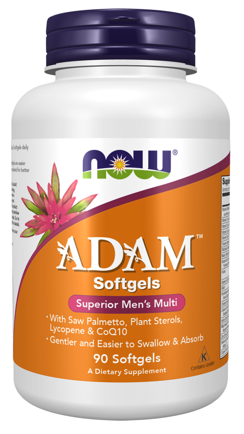 NOW Foods - ADAM Multi-Vitamin til mænd - 90 bløde kapsler