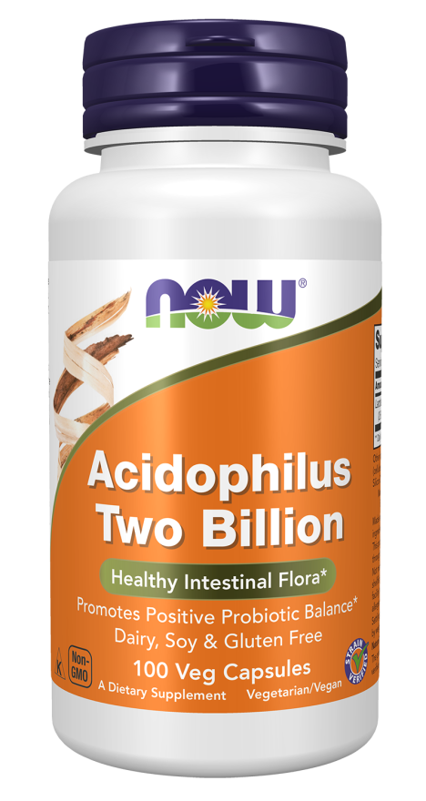 NOW Foods - Acidophilus To Milliarder - 100 kapsler