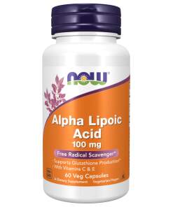 NOW Foods - Alpha Lipoic Acid med vitaminer C & E