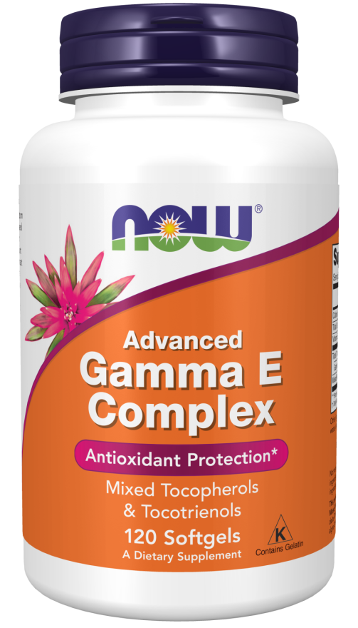 NOW Foods - Avanceret Gamma E Complex - 120 bløde kapsler
