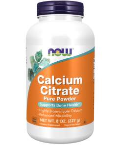 NOW Foods - Calcium Citrate Ren Pulver - 227g