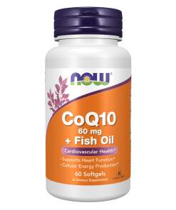 NOW Foods - CoQ10 med Omega-3