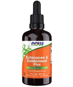 NOW Foods - Echinacea & Goldenseal Plus - 60 ml. -> NOW Foods - Echinacea & Goldenseal Plus - 60 ml
