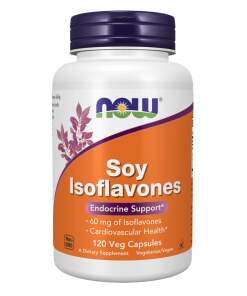 NOW Foods - Soy Isoflavoner - 120 kapsler
