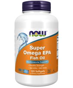 NOW Foods - Super Omega EPA Molekylært destilleret - 240 bløde kapsler