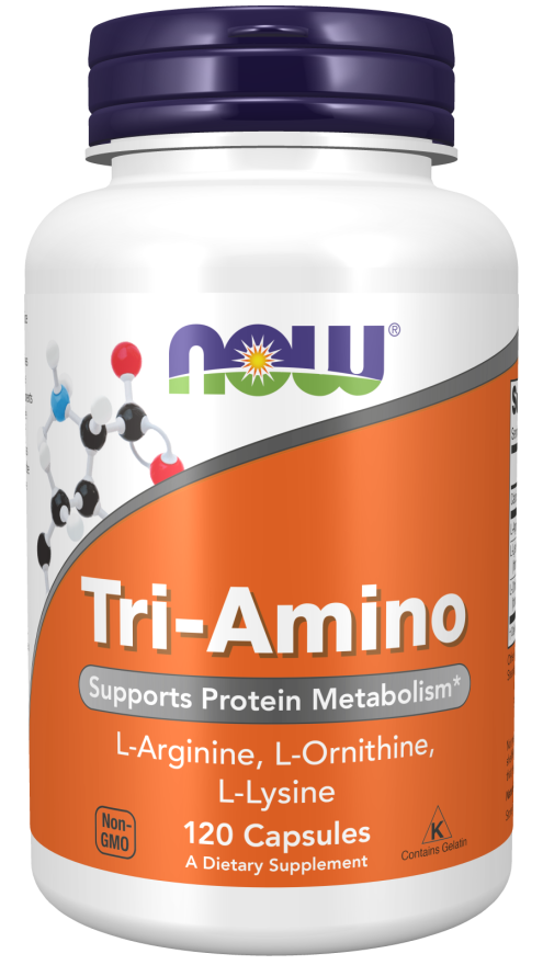 NOW Foods - Tri-Amino - 120 kapsler