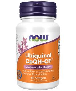 NOW Foods - Ubiquinol CoQH-CF - 60 bløde kapsler