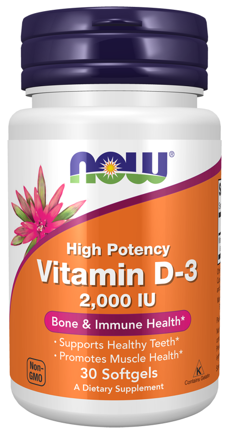 NOW Foods - Vitamin D-3