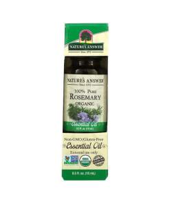 Nature's Answer - 100% Pure Rosemary Essential Oil - 15 ml.
