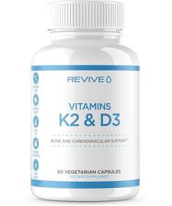 Revive - Vitaminer K2 + D3 - 60 vegetabilske kapsler