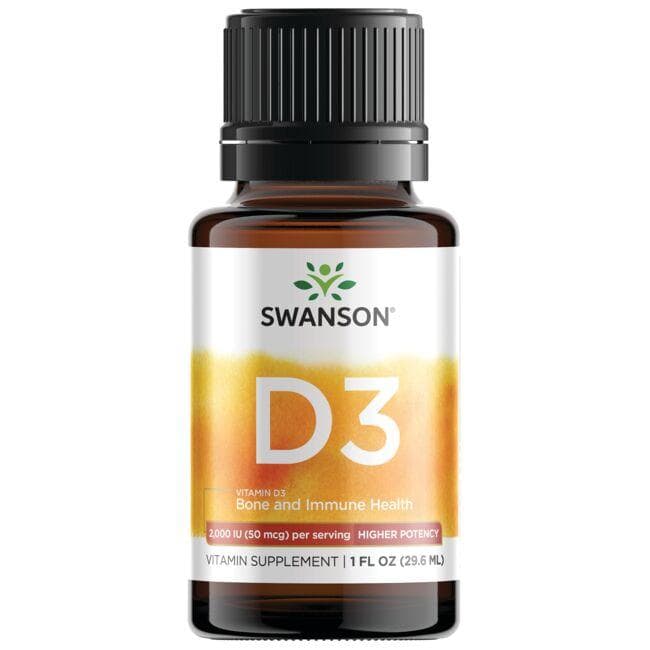 SWANSON D-vitamin D-3 i væske 29