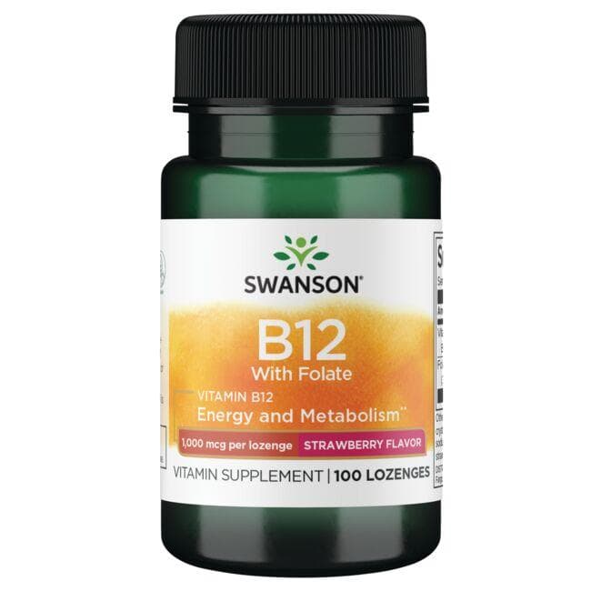 SWANSON Vitamin B-12 1000 mcg 100 pastiller