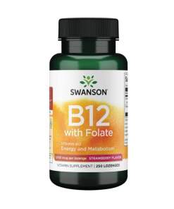 SWANSON Vitamin B-12 1000 mcg 250 pastiller