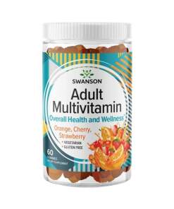 SWANSON ¯elki multiwit. til voksne 60 gummibamser