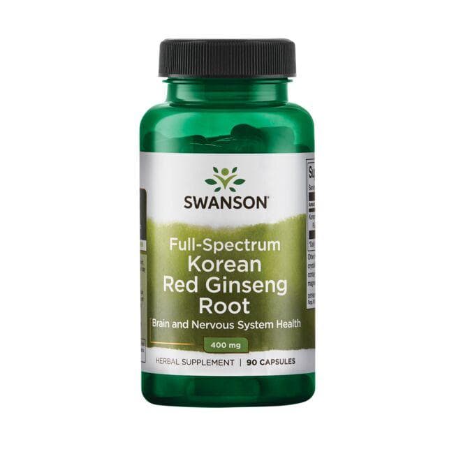Swanson - Fuldspektret Koreansk Rød Ginseng Rod