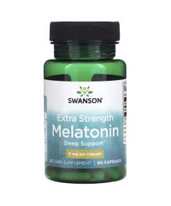 Swanson – Melatonin 5mg – 60 kapsler