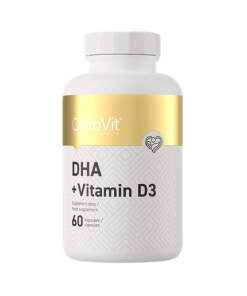 DHA + Vitamin D3 - 60 caps
