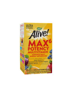 Nature's Way - Alive!® Max6 Max Potency Daily Multivitamin (90 Capsules)