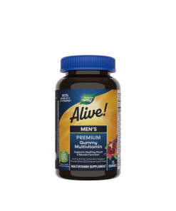 Nature's Way - Alive!® Premium Men’s Gummy Multivitamin (75 Gummies)